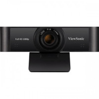 ViewSonic VB-CAM-001 1080p Ultra-Wide USB Webcam for Video Conferencing with Built-In Microphones