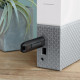 Western Digital My Cloud Home 4TB HDD showcasing sleek design and connectivity options for data storage and backup purposes