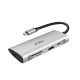 WiWU Alpha 831HRT 8-in-1 Type-C Adapter