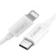 WiWU G90 20W 2.4A USB-C to Lightning Cable