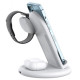 WiWU Power Air 3 In 1 wireless charger designed for Apple iPhone, iWatch, and AirPods with sleek look and fast charging features