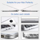 WiWU iShield Ultra Thin Hard Shell White Frosted Laptop Case for 13 inch Macbook Pro A2289 A2251 A2338