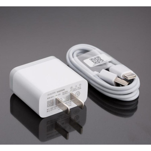Xiaomi MDY-08-EV USB Fast Wall Charger Adapter With Type C cable