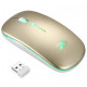 ZOOOK Blade 7-color wireless gaming mouse showcasing its ergonomic design and vibrant RGB lighting features for an enhanced gaming experience