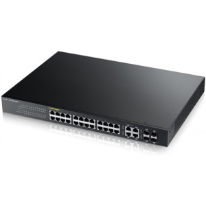 Zyxel GS1920-24HPv2 28-Port Smart Managed Gigabit PoE Switch Unix Network | Laptop Shop | Jessore Computer City