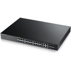 Zyxel GS1920-24HPv2 28-Port Smart Managed Gigabit PoE Switch