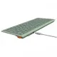 A4TECH Fstyler FBX51C rechargeable Bluetooth & 2.4G wireless keyboard showcasing sleek design and features