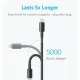 Anker Premium Double-Braided Nylon MFI Lightning Cable 3.3 Feet for iPhone, featuring durability and fast charging in Jashore, Bangladesh