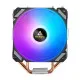 Antec A400i Neon Lighting CPU Air Cooler showcasing vibrant LED lights and cooling design
