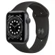 Apple Watch Series 6 (M00H3CH/A) 44mm Sport Band (Black)