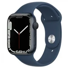 Apple Watch Series 7 45mm Blue Sports Band (MKN83LL/A)