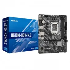 ASRock H610M-HDV/M.2 13th Gen & 12th Gen Micro ATX Motherboard ASRock H610M-HDV/M.2 13th Gen & 12th Gen Micro ATX Motherboard