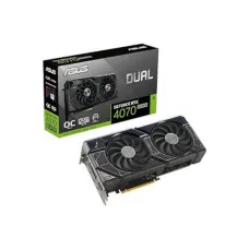 ASUS Dual GeForce RTX 4070 SUPER OC Edition 12GB GDDR6X Graphics Card