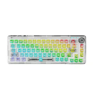 AULA F68 Hot Swappable White Switch Tri-mode Mechanical Gaming Keyboard