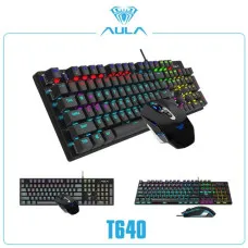 Aula T640 Gaming Mechanical Keyboard Mouse Combo