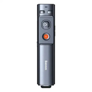 Baseus Orange Dot Red Laser Wireless Rechargeable Presenter