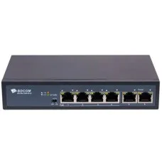 BDCOM S1006-4P 4-Port PoE Switch
