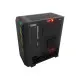 Gamdias ATHENA M1 Elite RGB Mid Tower Gaming Case showcasing vibrant RGB lighting and sleek design