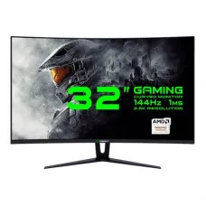 GameMax GMX32CEWQ 32 144Hz 2K WQHD FreeSync Curved Gaming Monitor