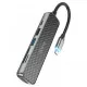 Hoco HB24 Easy display 6-in-1 Multimedia USB Type-C Hub