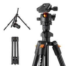 K&F Concept KF09.101 Portable Camera Tripod K&F Concept KF09.101 Portable Camera Tripod