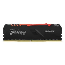 Kingston FURY Beast RGB 16GB 3200MHz DDR4 Desktop RAM Kingston FURY Beast RGB 16GB 3200MHz DDR4 Desktop RAM