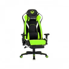 MeeTion MT-CHR22 Leather Reclining E-Sport Green Gaming Chair with Footrest MeeTion MT-CHR22 Leather Reclining E-Sport Green Gaming Chair with Footrest