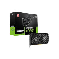 MSI GeForce RTX 4060 Ti VENTUS 2X BLACK 16GB OC GDDR6 Graphics Card