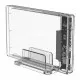 ORICO 2159C3 2.5 inch Transparent Type-C HDD Enclosure with Stand