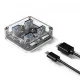 Orico MH4U-U3 4 Port USB 3.0 Transparent HUB 2026 jessore bd