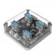 Orico MH4U-U3 4 Port USB 3.0 Transparent HUB 2026 jessore bd