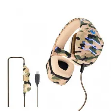 OVLENG Q9 E-sports Stereo Surrounded HiFi Gaming Headphone Army-Yellow