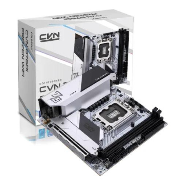 Colorful CVN B760I FROZEN WIFI V20 ITX Motherboard 2026 jessore bd