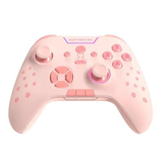 DAREU H105 Tri-Mode Wireless Gamepad 360° Joystick Controller Sakura