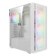 Gamdias AURA GC2 ELITE WH Perforated RGB Mid-Tower Casing