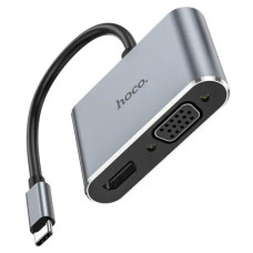 HOCO HB30 Eco Type-C to HDMI + VGA + USB3.0 + PD Converter
