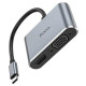 HOCO HB30 Eco Type-C to HDMI + VGA + USB3.0 + PD Converter