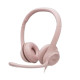Logitech H390 Stereo USB Headset Rose with Microphone