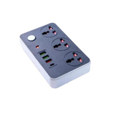 Maxline ML-804 USB Fast Charging Multiplug Power Strip