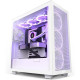 NZXT H7 Flow ATX Mid-Tower Airflow Casing White