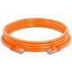Safenet 44-5031OR 3 Meter Cat6A SFTP Stranded LSZH Patch Cord