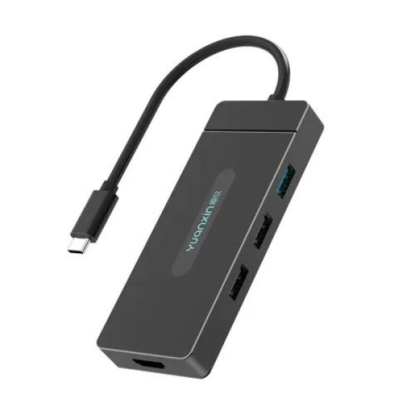 Yuanxin X-80107 Aluminium Multiport 7 in 1 USB Hub 2026 jessore bd