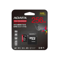 ADATA High-Endurance 256GB UHS-I Class 10 microSDXC Memory Card ADATA High-Endurance 256GB UHS-I Class 10 microSDXC Memory Card