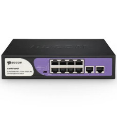 BDCOM S1000-8P2F 8-Port 100mbps Unmanaged PoE Switch BDCOM S1000-8P2F 8-Port 100mbps Unmanaged PoE Switch
