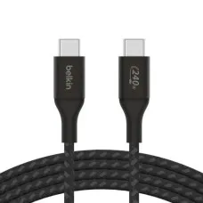 Belkin BoostCharge 1 Meter 240W Type-C to Type-C Cable Black