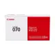 Canon 070 Black Original LaserJet Toner