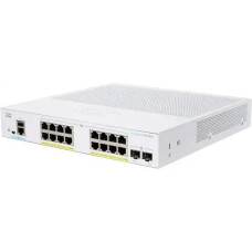Cisco CBS350-16P-2G-UK 16 Port L3 GE Managed PoE Switch Cisco CBS350-16P-2G-UK 16 Port L3 GE Managed PoE Switch