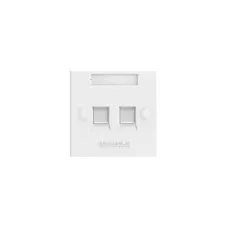 CommScope FPS-BS-2P-W 2-Ports Faceplate Kit