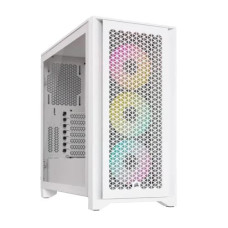 Corsair iCUE 4000D RGB AIRFLOW Mid-Tower ATX Casing White