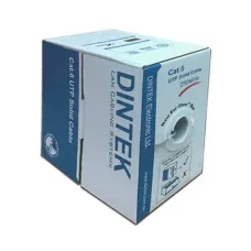 Dintek 1101-04007CH 305 Meter Cat6 23AWG UTP Solid Cable